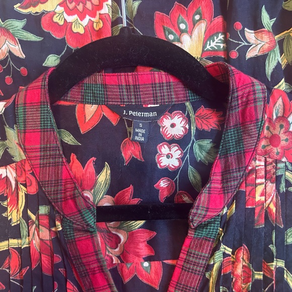 J Peterman Flower Print Dress - Picture 4 of 4